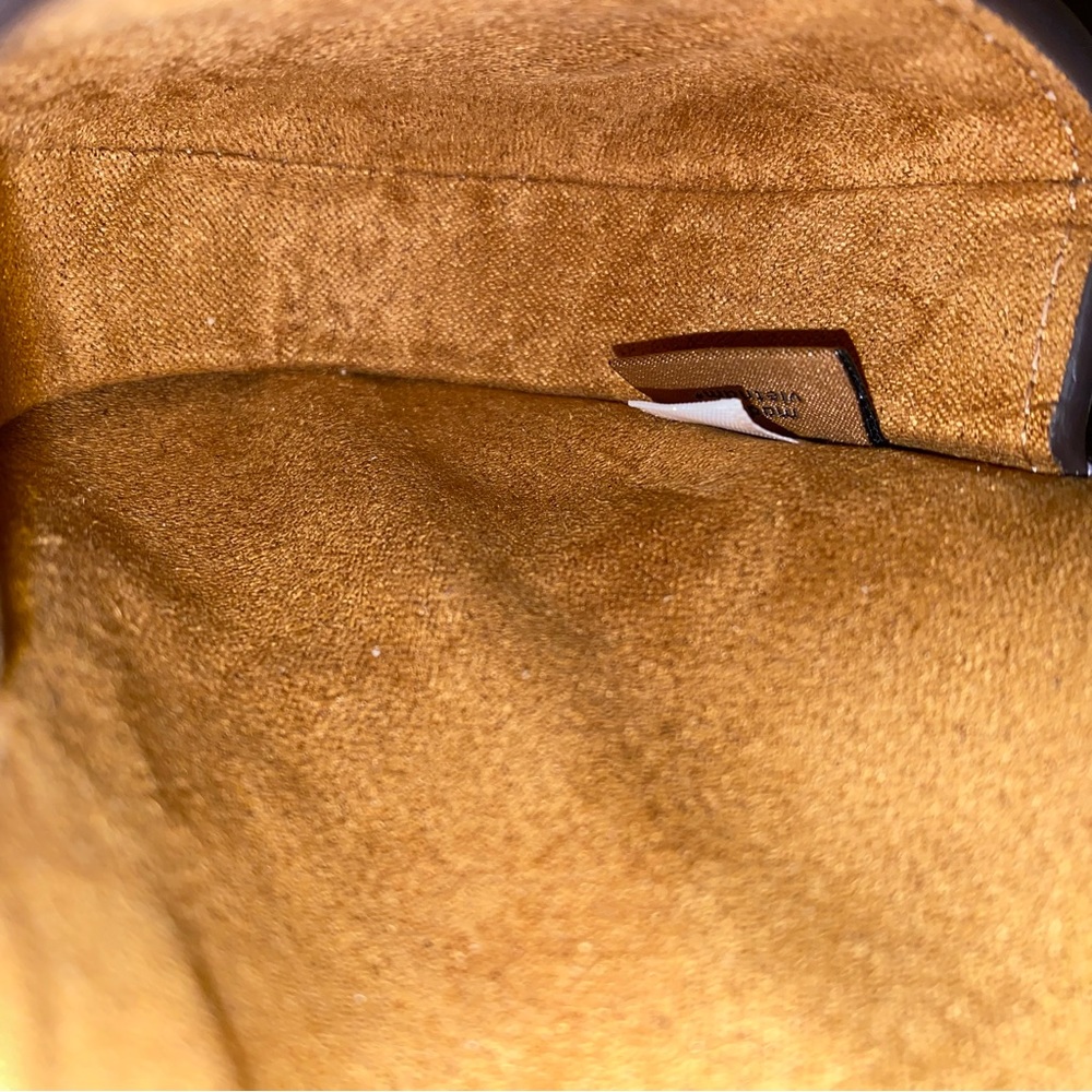 Coach 💜🧡💛 Mini Saddle Bag Charm In Colorblock New - Picture 5 of 5